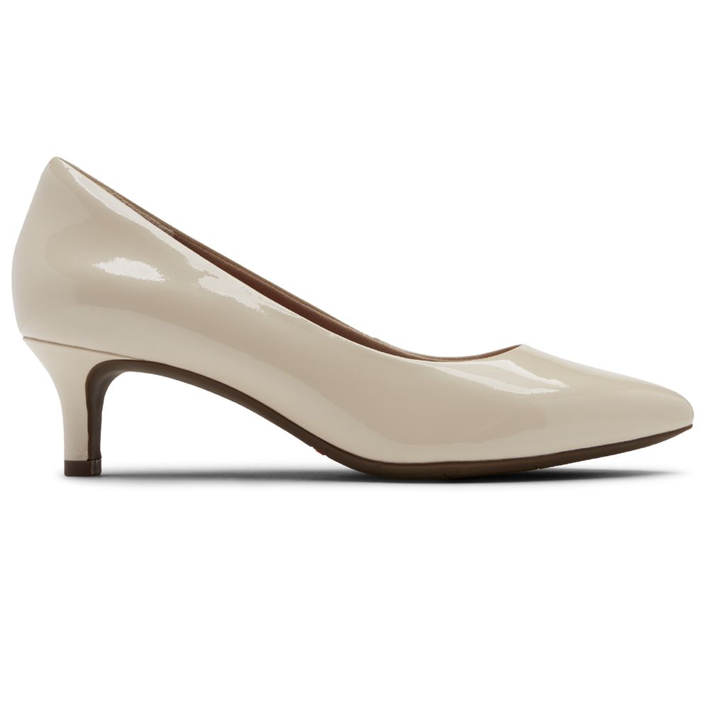 Rockport Total Motion Kalila - Womens Pumps - Beige - NZ (YSK-857461)